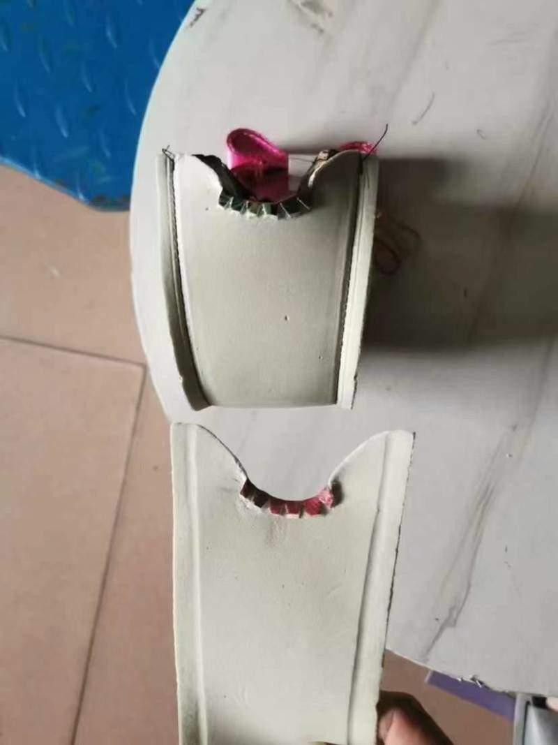 招台面喷胶成品袋横头折边
