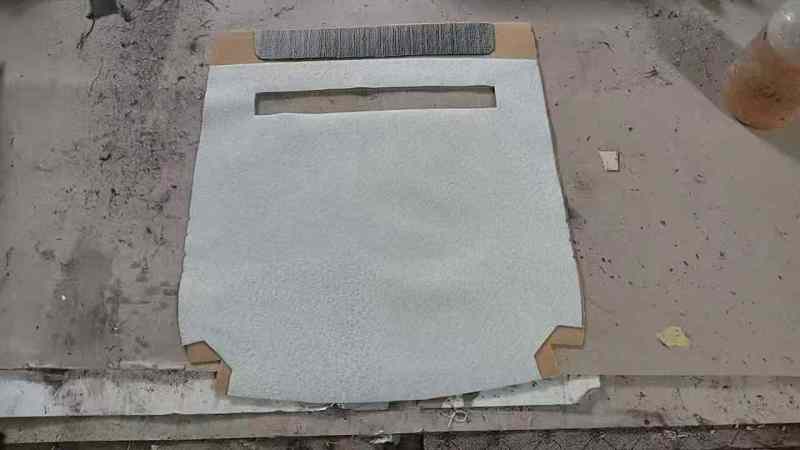 招台面加托袋口杂胶连下边废料