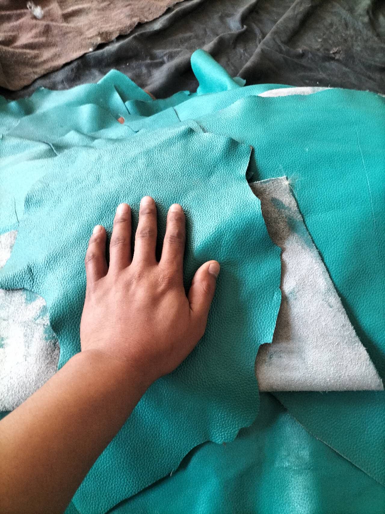 头层牛皮荔枝纹